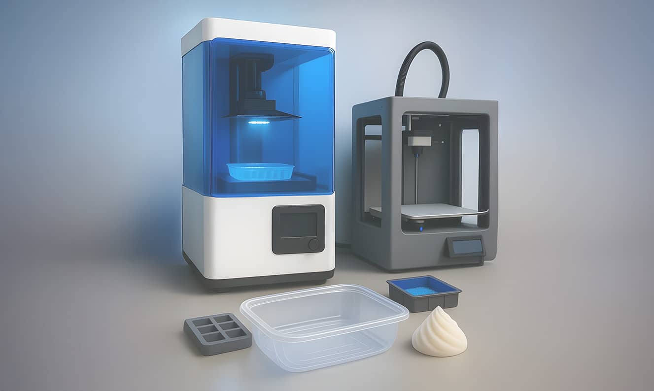 image de notre atelier protypage, avec une machine d'impression 3D