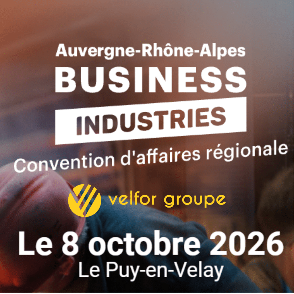 Affiche pour la convention d'affaires Business Industries qui a lieu le 08 octobre 2026